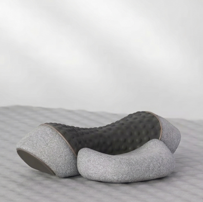 Ergonomic Pillow with Massage and Heat