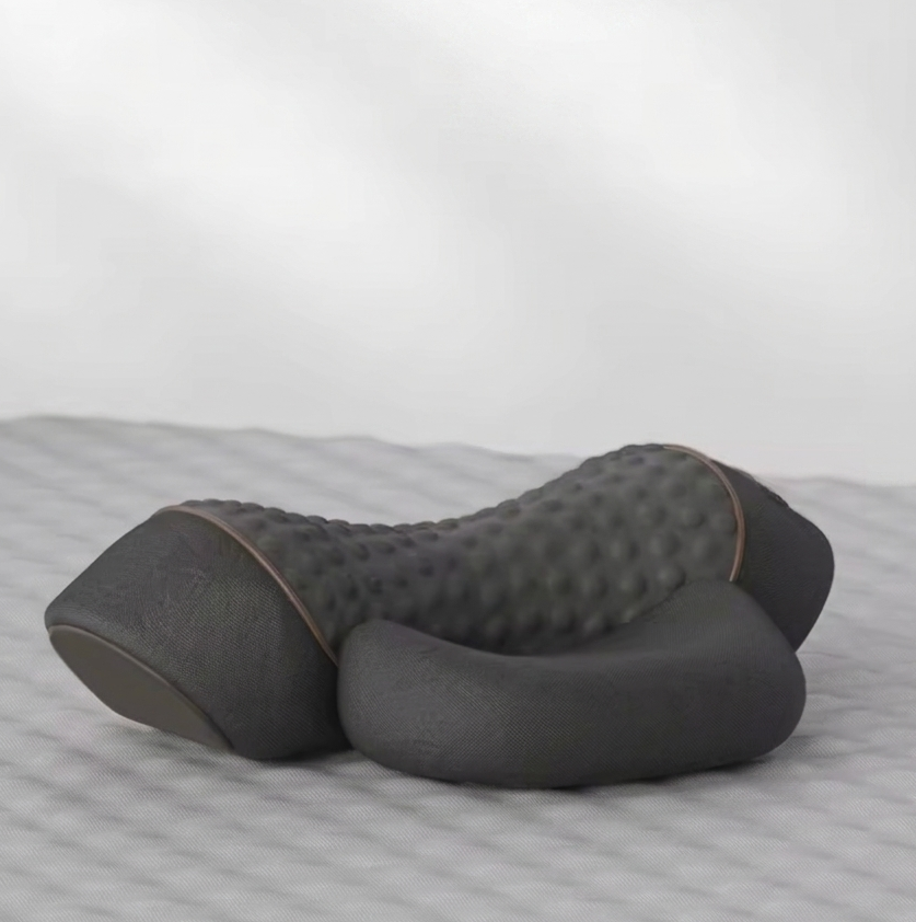 Ergonomic Pillow with Massage and Heat