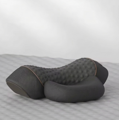 Ergonomic Pillow with Massage and Heat